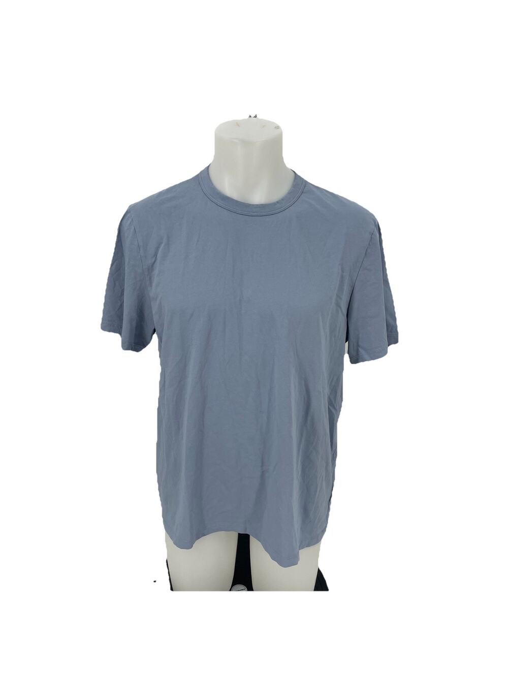 Mott Bow Men T Shirt XL Classic Crew Cotton Short Sleeve California Blue 48-21